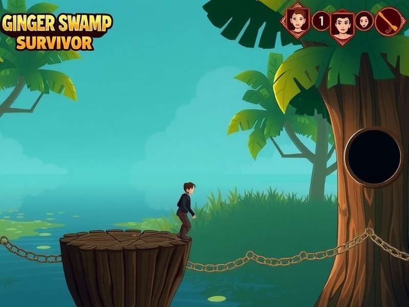 Ginger Swamp Survivor gameplay screenshot
